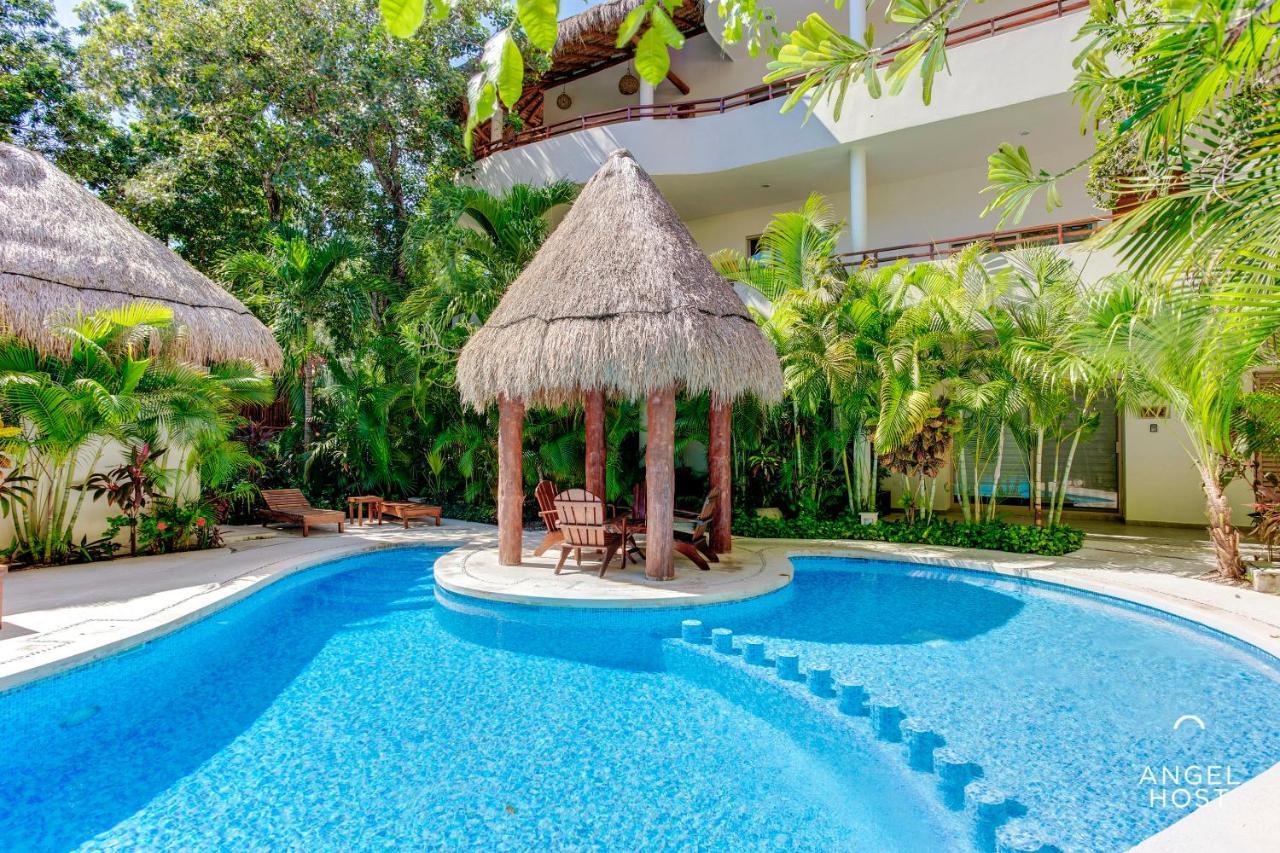 Condo Complex With An Alluring Pool & Tropical Vibes By Stella Rentals! Tulum Exterior photo